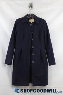 Banana Republic Womens Navy Pea Coat Sz S