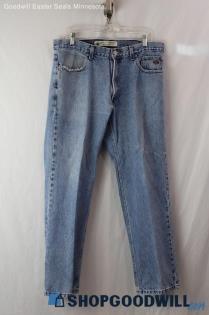 Harley-Davidson Men's Light Blue Denim Straight Jean SZ 36x30