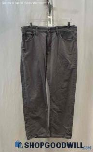 Lucky Brand Men's Graphite Gray Slim Straight Chino Pant - Sz 34x32