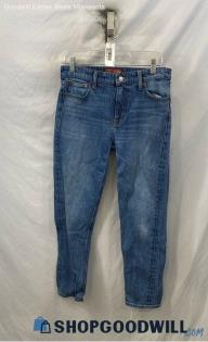 Lucky Brand Women's Weathered Blue Slim Boyfriend Jeans - Sz 2