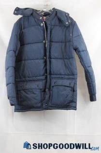 For Avntura Women's Dark Blue Down Jacket SZ S