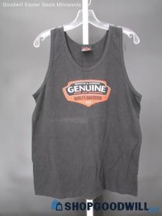 Harley-Davidson Genuine Men's Black Tank Top SZ M