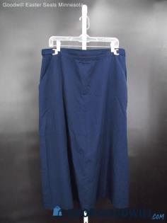 Vintage BFA Classica Women's Navy Knee Length Skirt SZ 18W