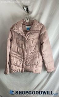 Columbia Women's Blush Pink Parka Jacket - Sz S