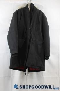 Andrew Marc Women's Black Parka Jacket SZ M