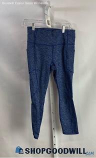 Athleta Women's Blue Thick Ankle Leggings - Sz M