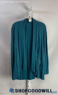 Athleta Women's Blue Long Sleeve Cardigan - Sz PXS