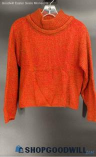 Koret of California Women's LS Burnt Orange sweater