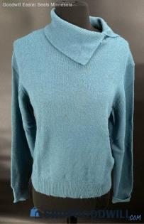 Koret Career Women's Confederate Blue LS sweater - Sz L