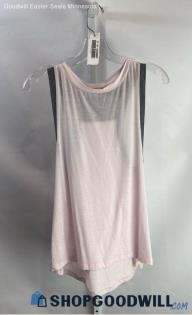 Athleta Women's Pink/Gray Tank Top - Sz S