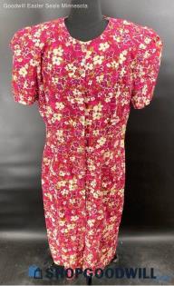 Pam's Closet Women's Floral Casual Dress - Sz 16