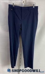 NWT Laundry Room Men's Navy Slim Straight Dress pant - Sz 86.5 EU