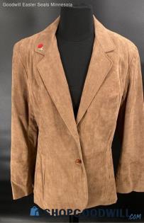 White Stag Women's Dark Beige blazer - Sz 16