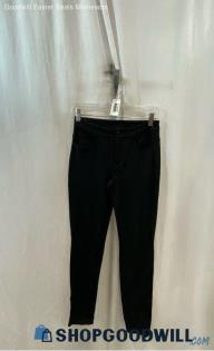 Athleta Women's Black Ponte Slim Straight Ankle Pant - Sz 2