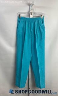 Easy Wear Women's Blue Ankle Pants - Sz 8