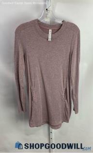 Athleta Women's Pale Purple Heather Lightweight Soft Knit Sweater Dress - Sz XS