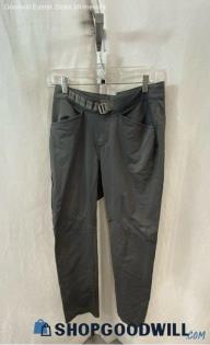 REI Women's Graphite Gray Performance Slim Straight Pants - Sz 6