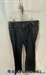 Michael Kors Women's Dark Blue Bootcut Jeans - Sz 14