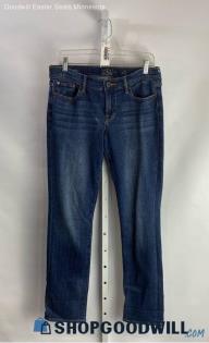 Lucky Brand Women's Blue Straight Leg Jeans - Sz 6