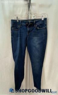 Lucky Brand Women's Dark Blue Lolita Skinny Ankle Jeans - Sz 2