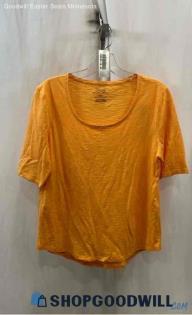 Chico's Women's Orange Blouse - Sz 0