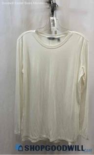 Athleta Women's White Long Sleeve - Sz S