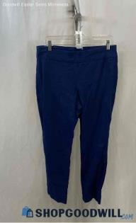 Chico's Women's Blue Chino Dress Pant - Sz 12P