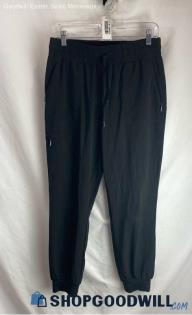 Chico's Women's Black Pull on Drawstring Performance Jogger Ankle Pant - Sz 4