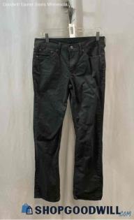 Levi's Men's Graphite Gray Lightweight 514 Straight Khakis - Sz 30x32