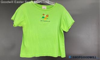 Absolute Quality Women's Lime Green SS shirt - Sz XL