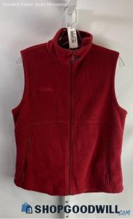 Columbia Women's Red Vest - Sz M