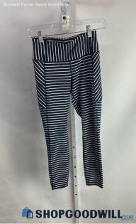 Athleta Women's Black/White Leggings - Sz XS