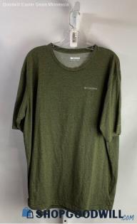 Columbia Men's Green T-shirt - Sz 2XL