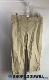 Chico's Women's Khaki Pants - Sz 2