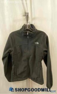 The North Face Women's Black Full Zip Sweater - Sz M