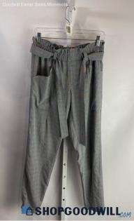 Athleta Women's Gray Paperbag Pants - Sz 4