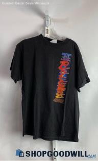 Logo Athletic Unisex VTG Black Graphic Brickyard 400 1996 T-shirt - Sz M