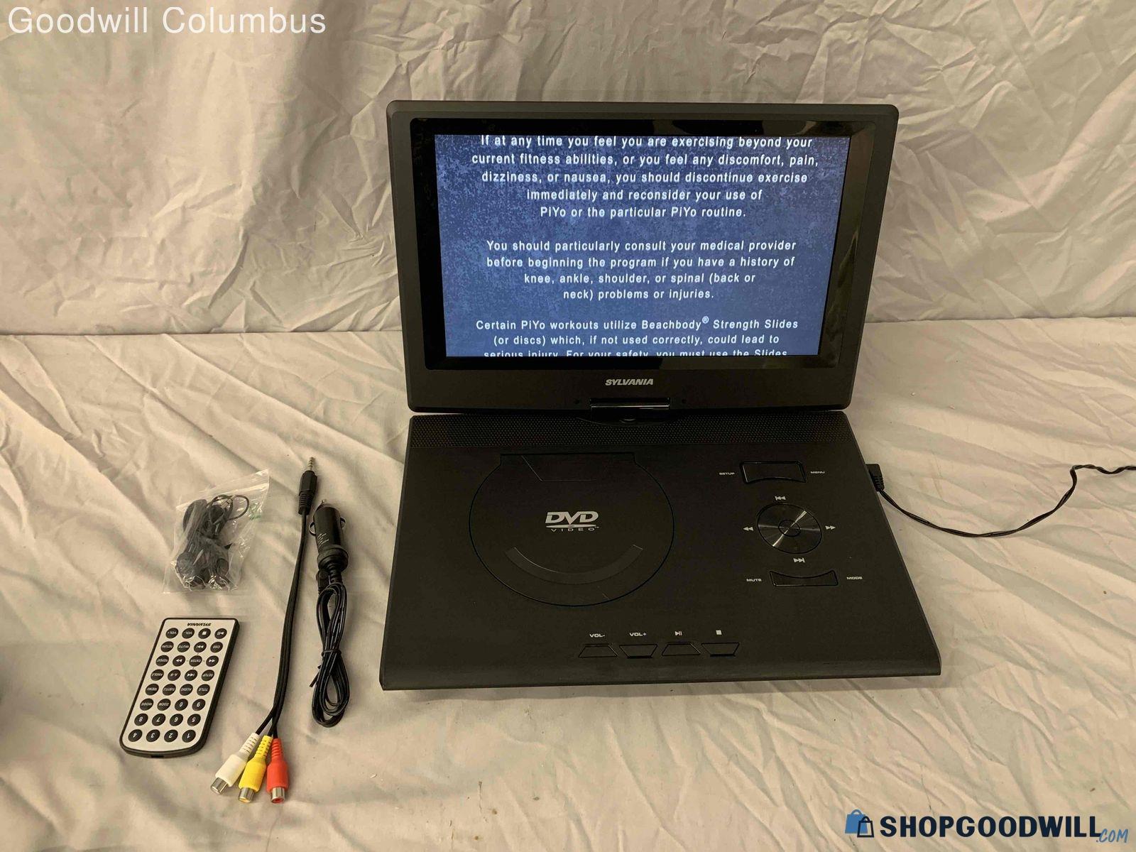 Sylvania Portable DVD Player incl. Remote Control