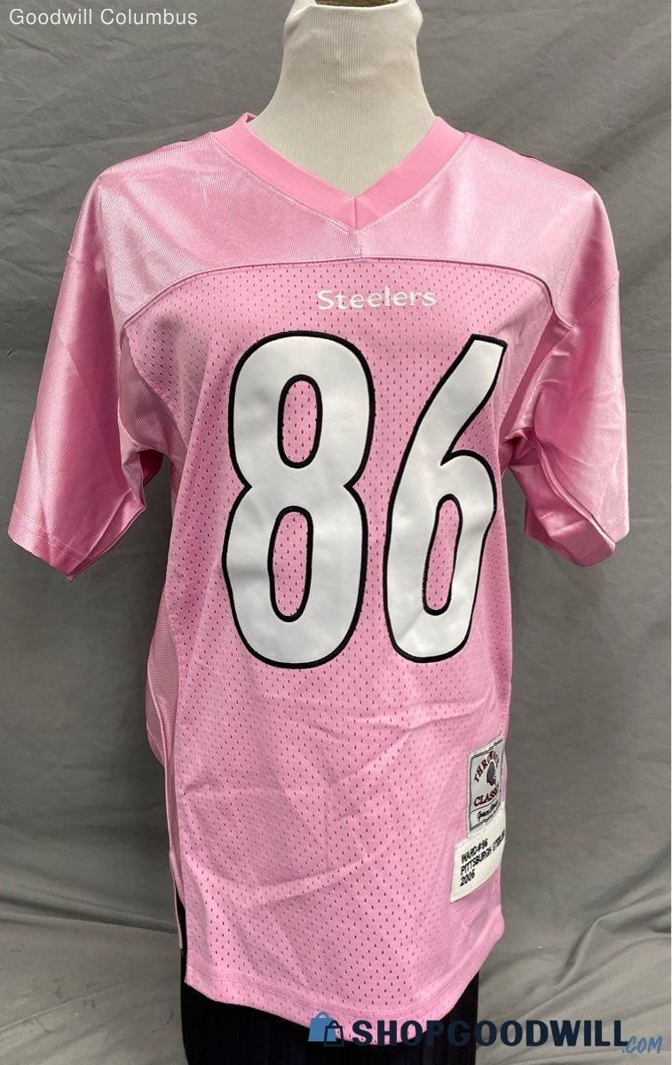 Pittsburgh Steeler Ward Throwback Classics Pink Jersey Size Xs