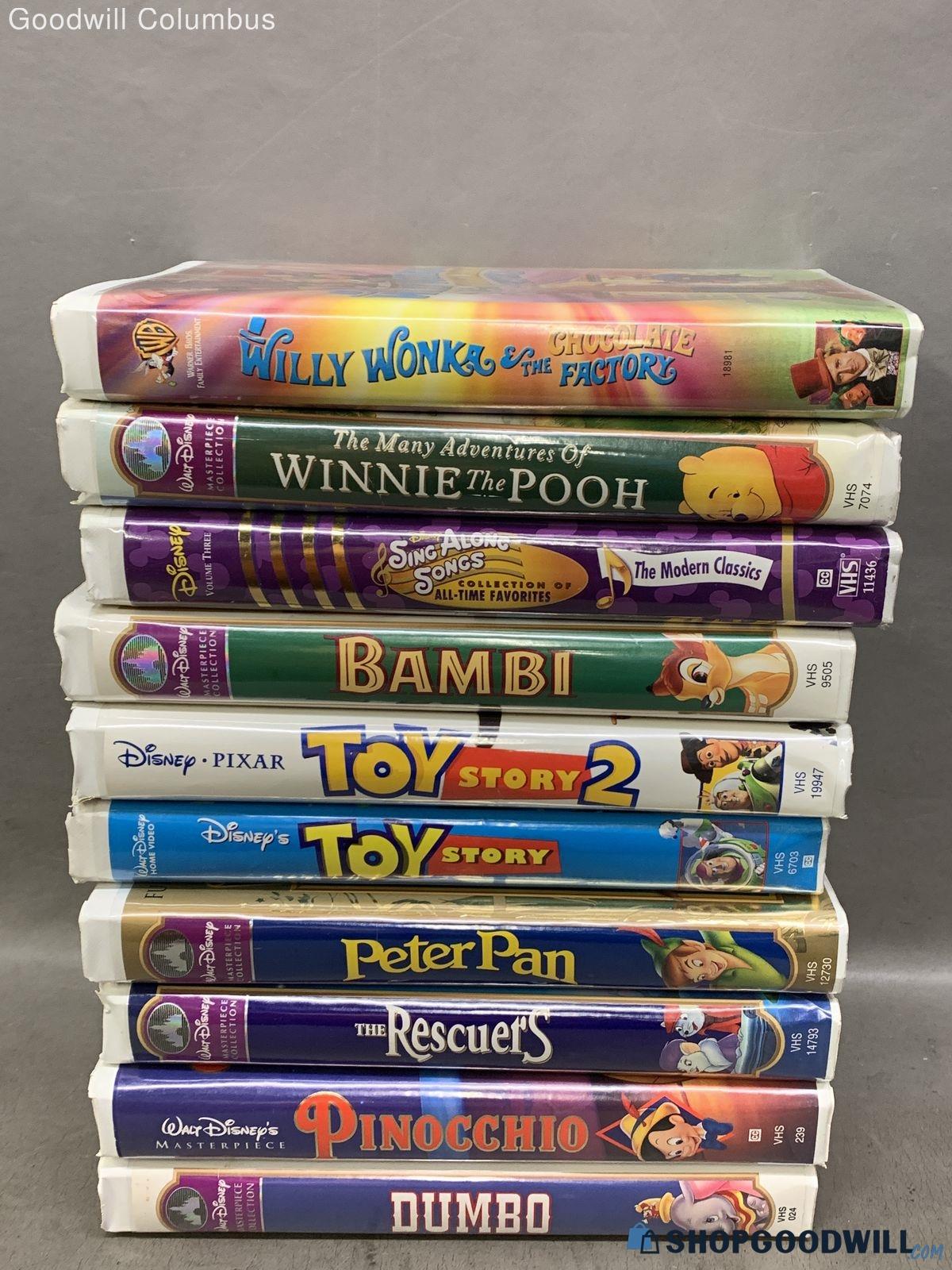 Vintage Disney VHS Collection #3 - shopgoodwill.com