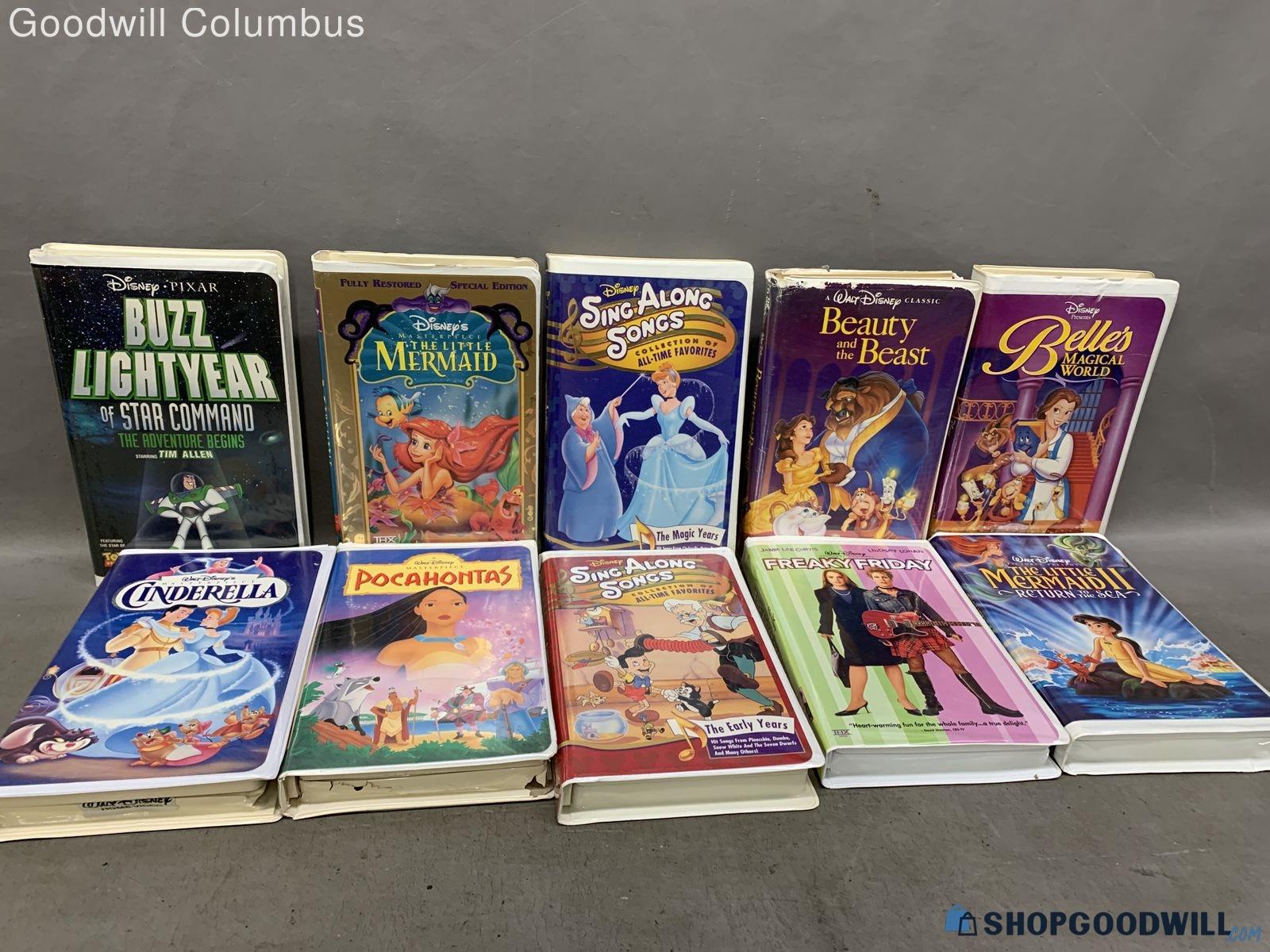 Vintage Disney VHS Collection #4 - shopgoodwill.com