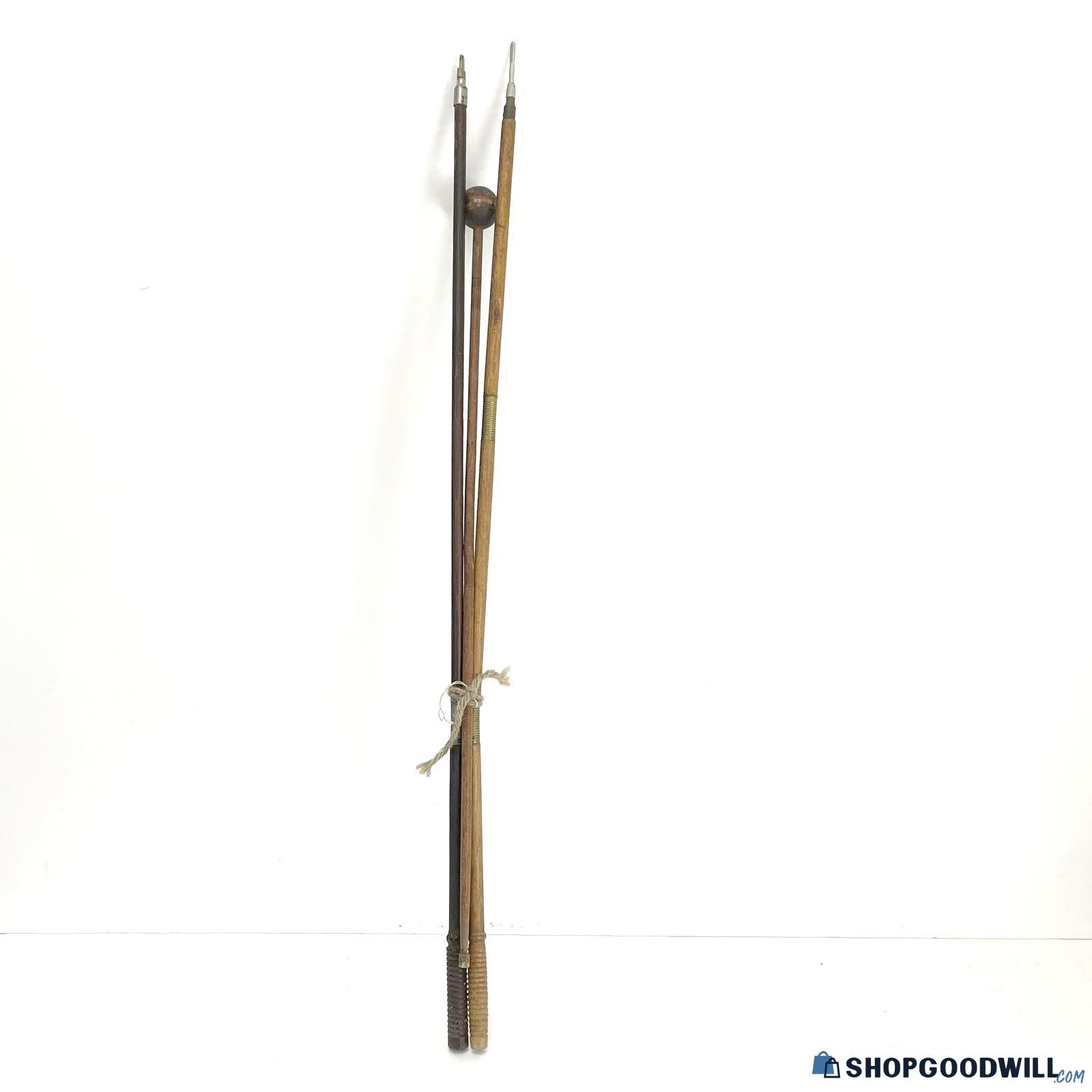 3 Antique Musket/gun Cleaning Rods | ShopGoodwill.com