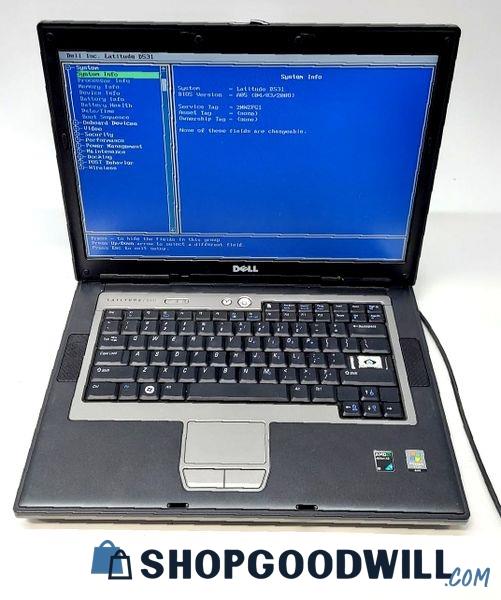 Dell Latitude D531 Amd Athlon 64 X2 120gb 154 Laptop 9012