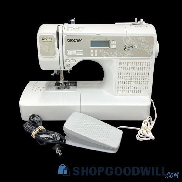 Brother Sq9185 Computerized Sewing Machine With Bobbin, Power Cord