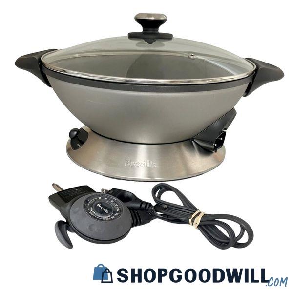 Breville Brushed Stainless Steel Model Bew800xl Hot Wok Pro Works