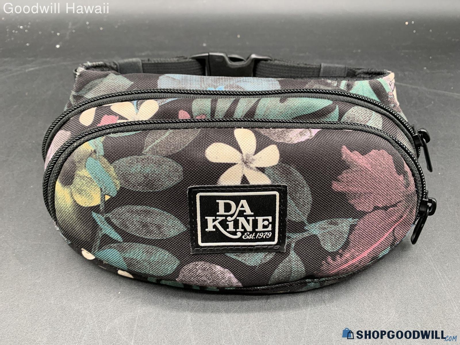 Dakine Black/floral Fanny Pack | ShopGoodwill.com