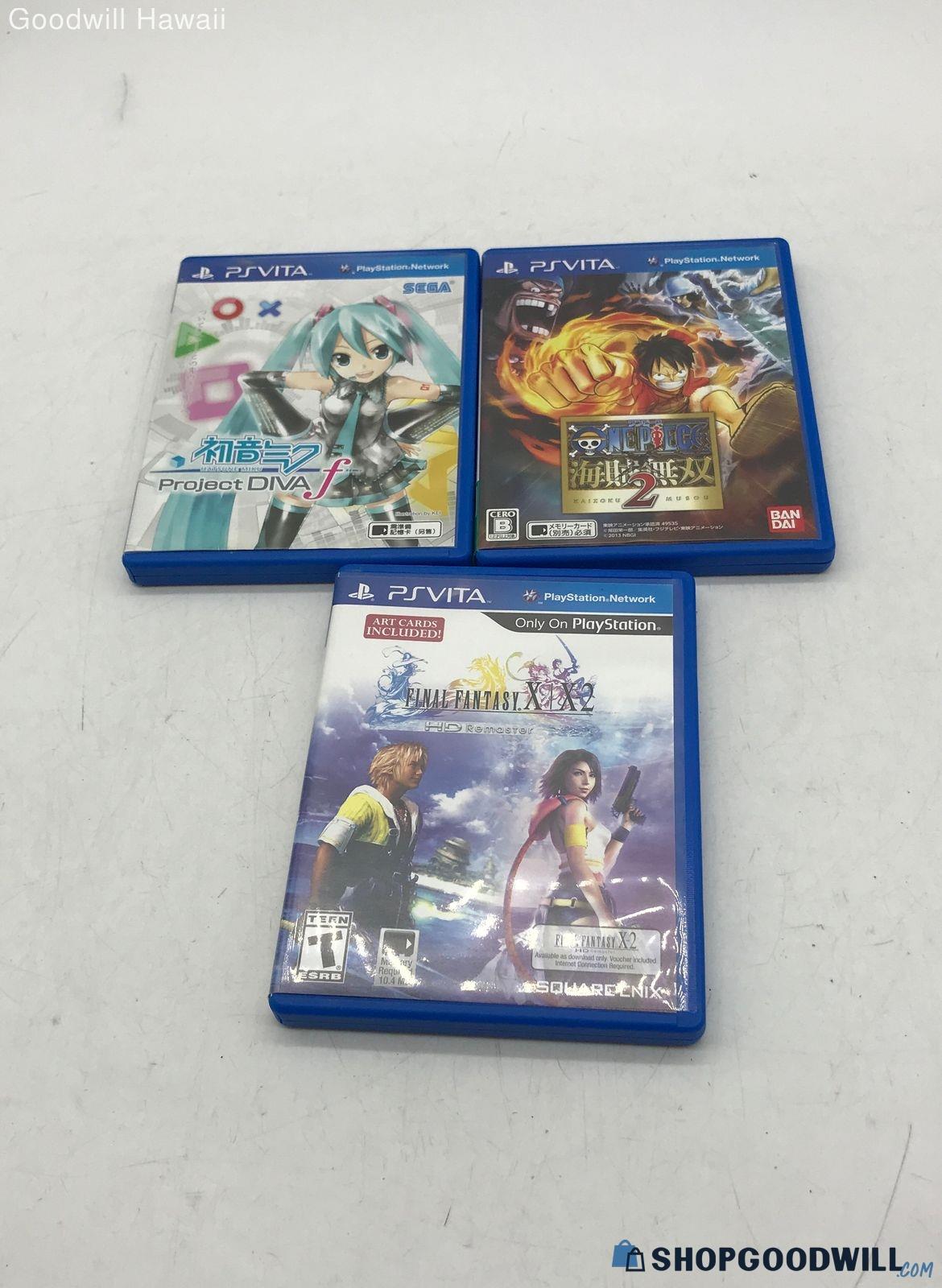 Sony Ps Vita, 3 Game(s) | ShopGoodwill.com