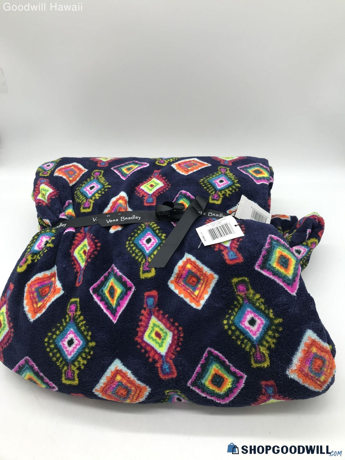 Vera Bradley Xl throw blanket multi color