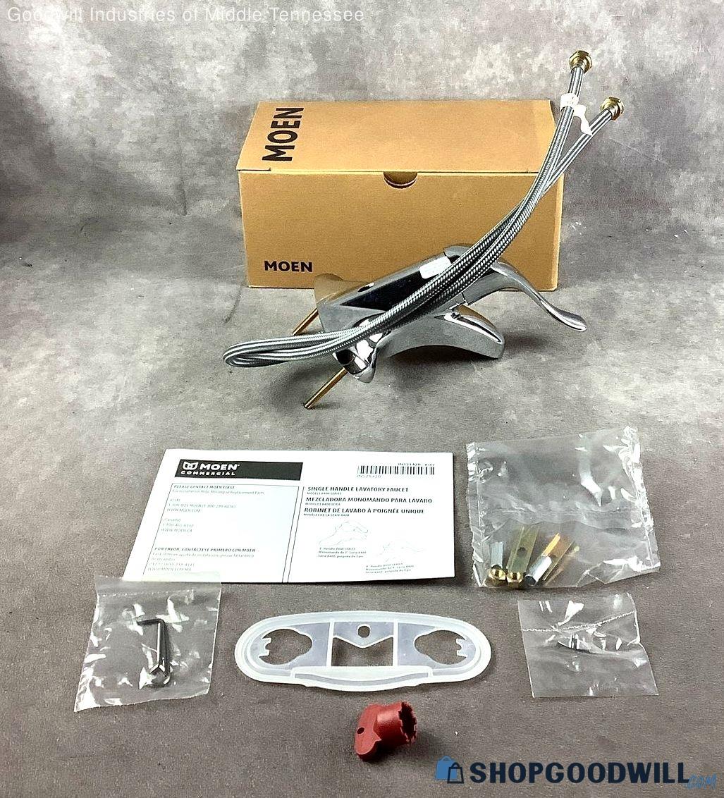 Moen M Bition Chrome Bathroom Faucet Single Handle F New Shopgoodwill Com