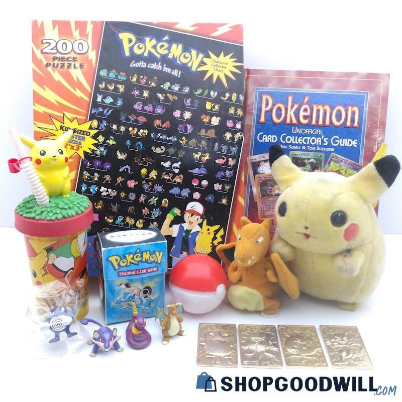 Mixed Lot of Vintage Pokemon Toys and Collectibles - shopgoodwill.com